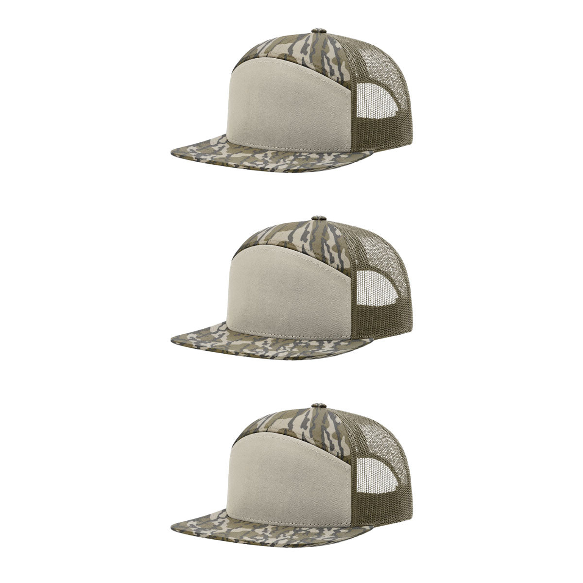Richardson 168 & 168P 7-Panel Hi-Profile Trucker Hat