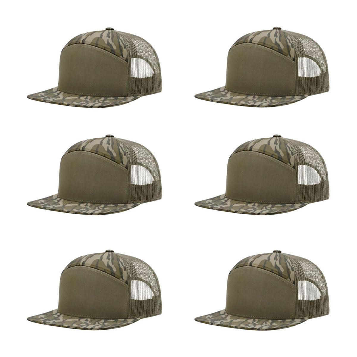 Richardson 168 & 168P 7-Panel Hi-Profile Trucker Hat