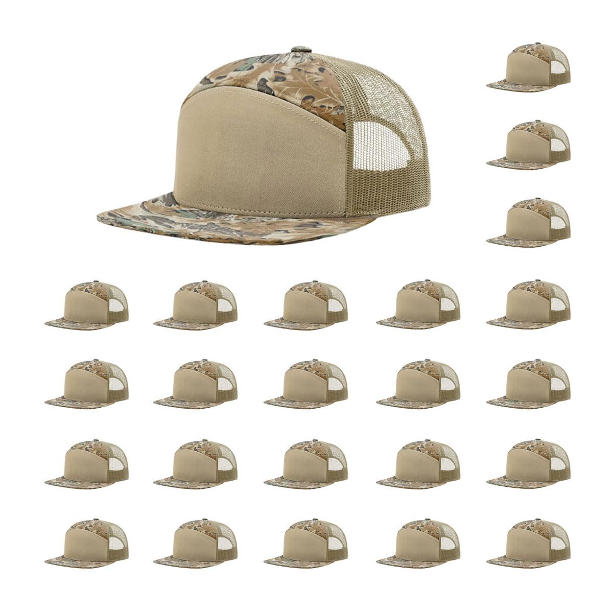 Richardson 168 & 168P 7-Panel Hi-Profile Trucker Hat