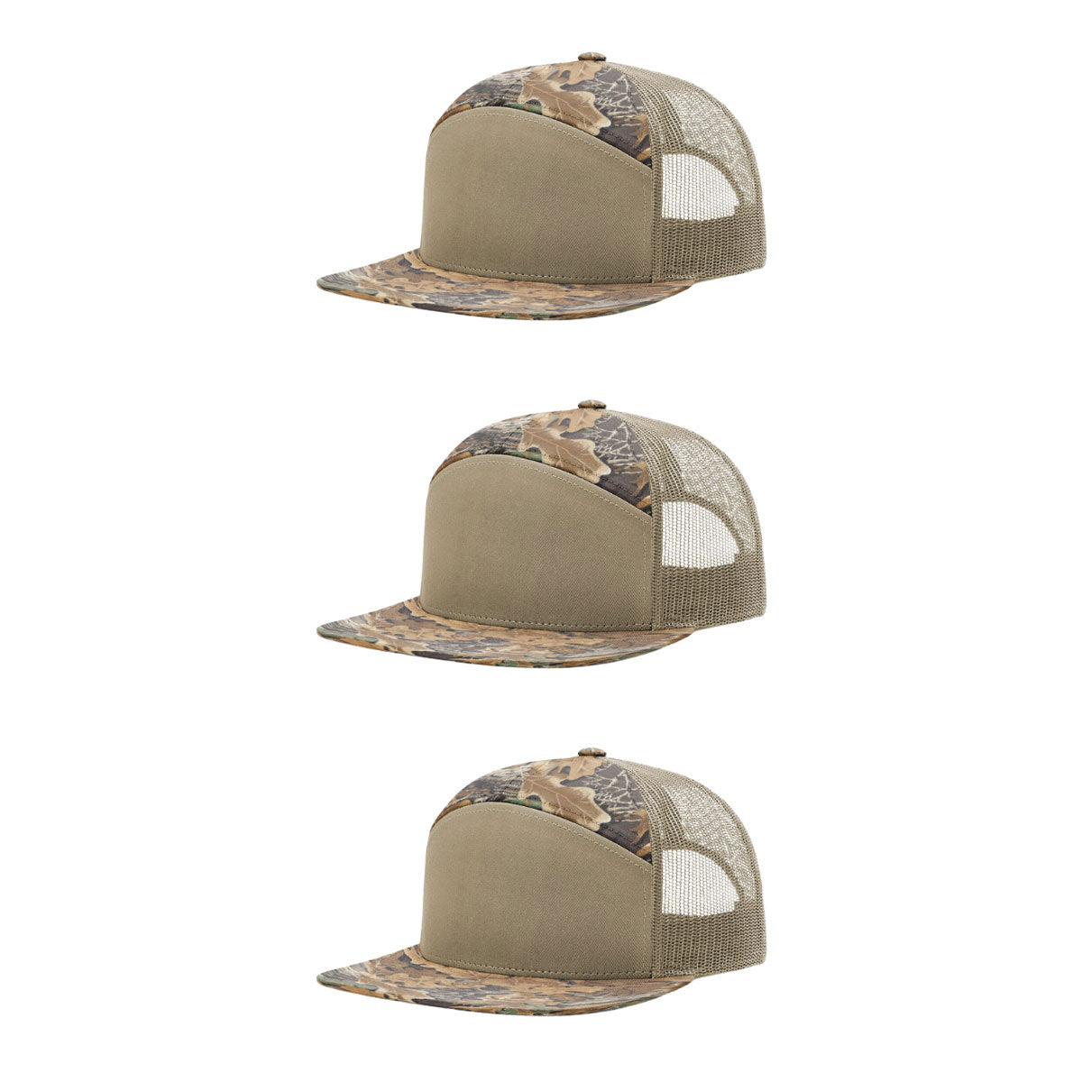 Richardson 168 & 168P 7-Panel Hi-Profile Trucker Hat