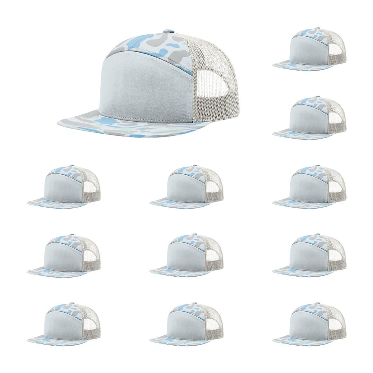 Richardson 168 & 168P 7-Panel Hi-Profile Trucker Hat