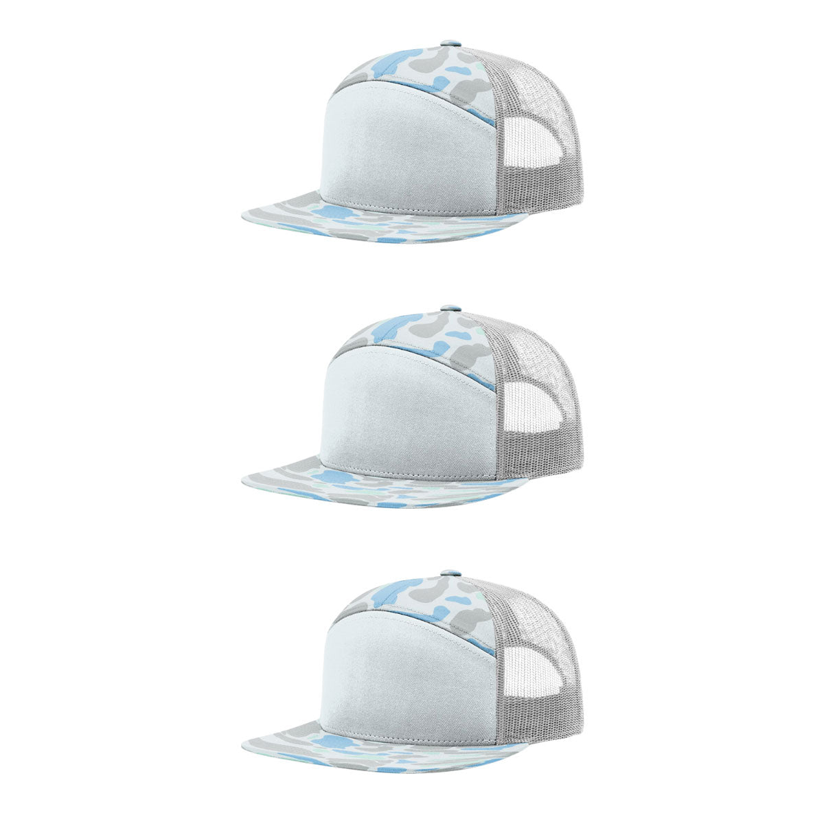 Richardson 168 & 168P 7-Panel Hi-Profile Trucker Hat