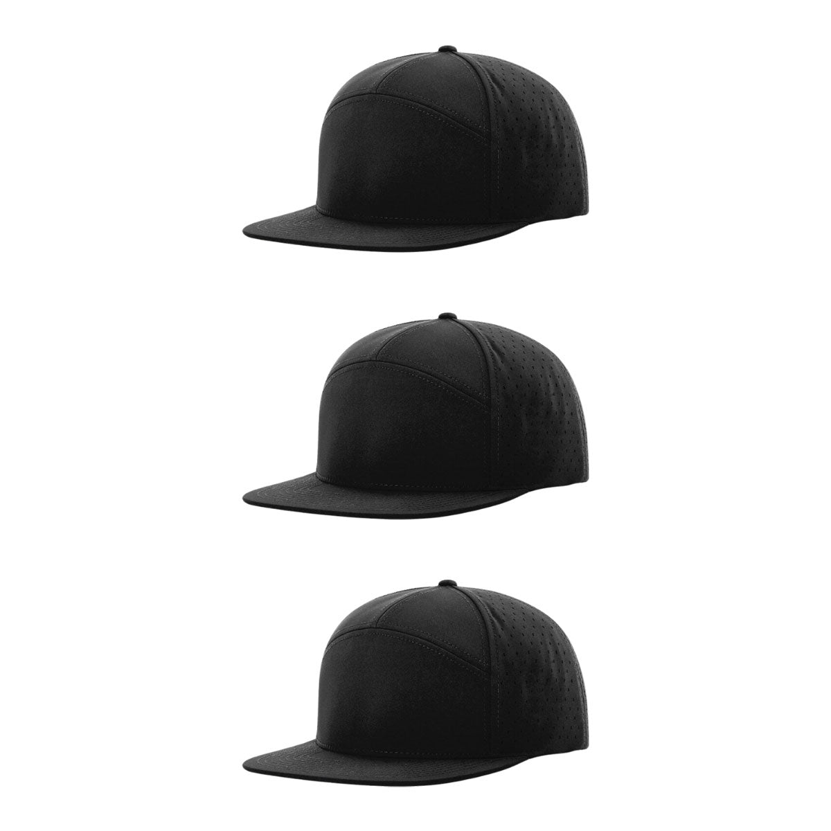 Richardson 169 Cannon 7-Panel Laser Perforated Trucker