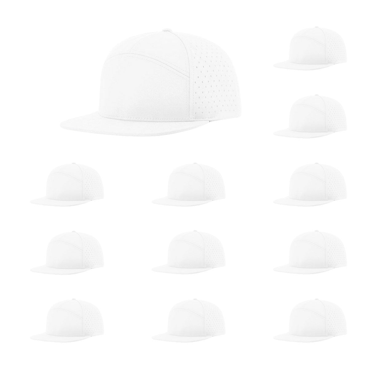 Richardson 169 Cannon 7-Panel Laser Perforated Trucker