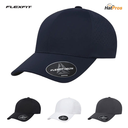 Flexfit 180AP Delta Perforated Snapback Cap