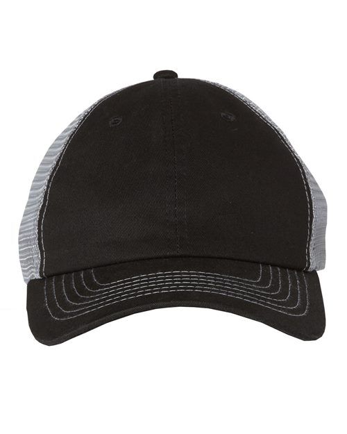 Sportsman Contrast-Stitch Mesh-Back Cap