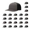 Richardson 312 Twill Back Classic Trucker- Char Blk PK 24