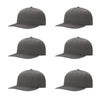 Richardson 312 Twill Back Classic Trucker- Char PK 6