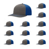 Richardson 312 Twill Back Classic Trucker- Char Ryl PK 12