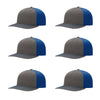 Richardson 312 Twill Back Classic Trucker- Char Ryl PK 6