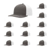Richardson 312 Twill Back Classic Trucker- Char Wht PK 12