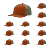 Richardson 312 Twill Back Classic Trucker- Dk Org Dk Ldn PK 12