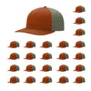 Richardson 312 Twill Back Classic Trucker- Dk Org Dk Ldn PK 24