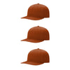 Richardson 312 Twill Back Classic Trucker- Dk Org PK 3