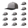 Richardson 312 Twill Back Classic Trucker- Gry Char Blk PK 12