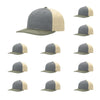 Richardson 312 Twill Back Classic Trucker- Htr Gry Birch Ldn PK 12