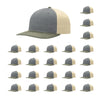 Richardson 312 Twill Back Classic Trucker- Htr Gry Birch Ldn PK 24
