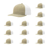 Richardson 312 Twill Back Classic Trucker- Khk Wht PK 12