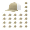 Richardson 312 Twill Back Classic Trucker- Khk Wht PK 24