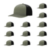 Richardson 312 Twill Back Classic Trucker- Ldn Blk PK 12