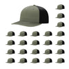 Richardson 312 Twill Back Classic Trucker- Ldn Blk PK 24