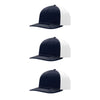 Richardson 312 Twill Back Classic Trucker- Nvy Wht PK 3