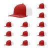 Richardson 312 Twill Back Classic Trucker- Red Wht PK 12