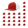 Richardson 312 Twill Back Classic Trucker- Red Wht PK 24
