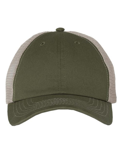 Sportsman Contrast-Stitch Mesh-Back Cap