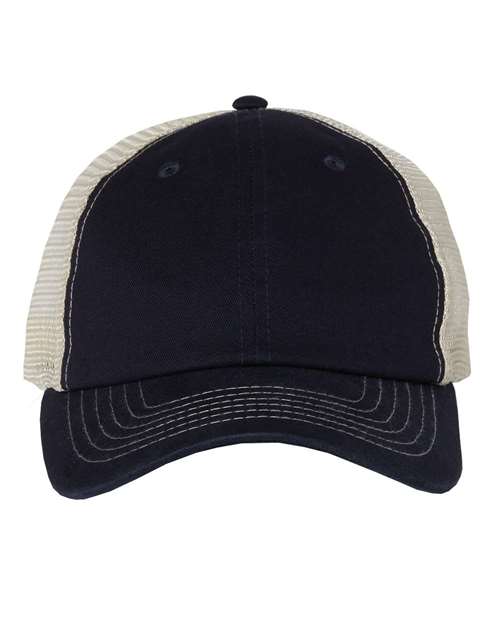 Sportsman Contrast-Stitch Mesh-Back Cap