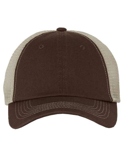 Sportsman Contrast-Stitch Mesh-Back Cap