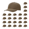 Richardson 355 Laser Perforated 5-panel Trucker Snapback Hat |OSFM Baseball Cap w/ Paracord Bill Rope  90