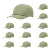 Richardson 355 Laser Perforated 5-panel Trucker Snapback Hat |OSFM Baseball Cap w/ Paracord Bill Rope  81