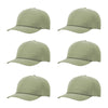 Richardson 355 Laser Perforated 5-panel Trucker Snapback Hat |OSFM Baseball Cap w/ Paracord Bill Rope  70