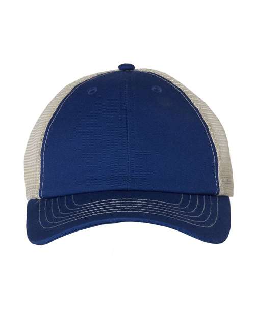 Sportsman Contrast-Stitch Mesh-Back Cap