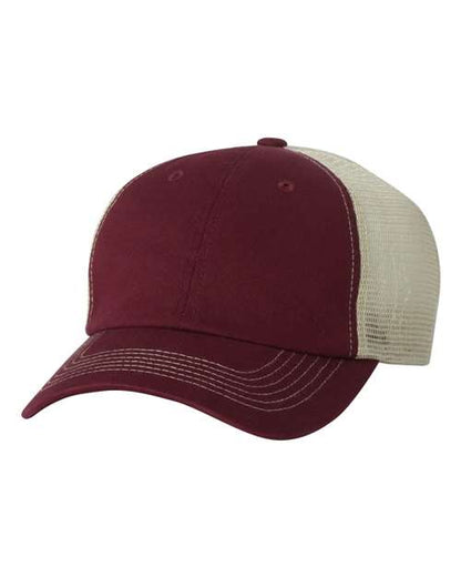 Sportsman Contrast-Stitch Mesh-Back Cap