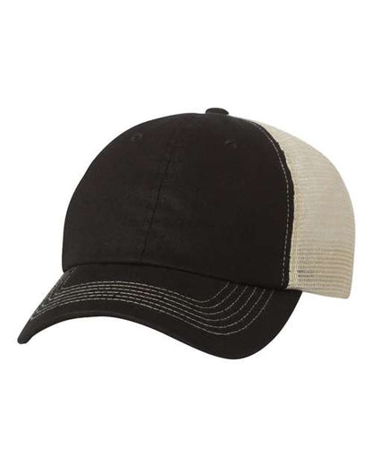 Sportsman Contrast-Stitch Mesh-Back Cap