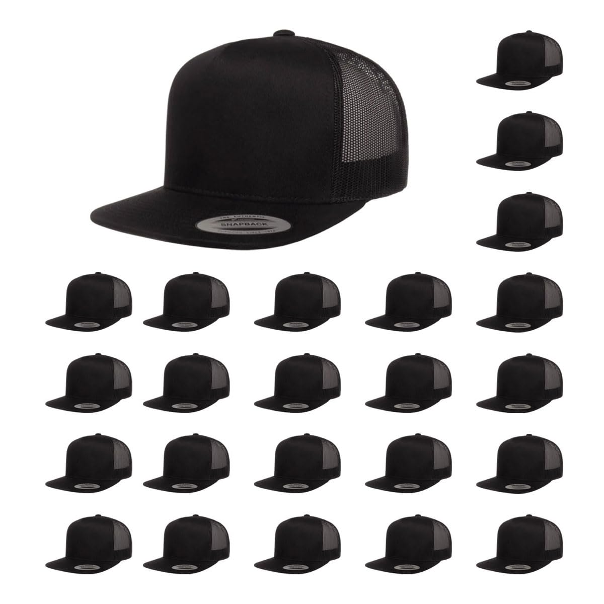 Yupoong Classic 6006 Snapback Trucker Cap