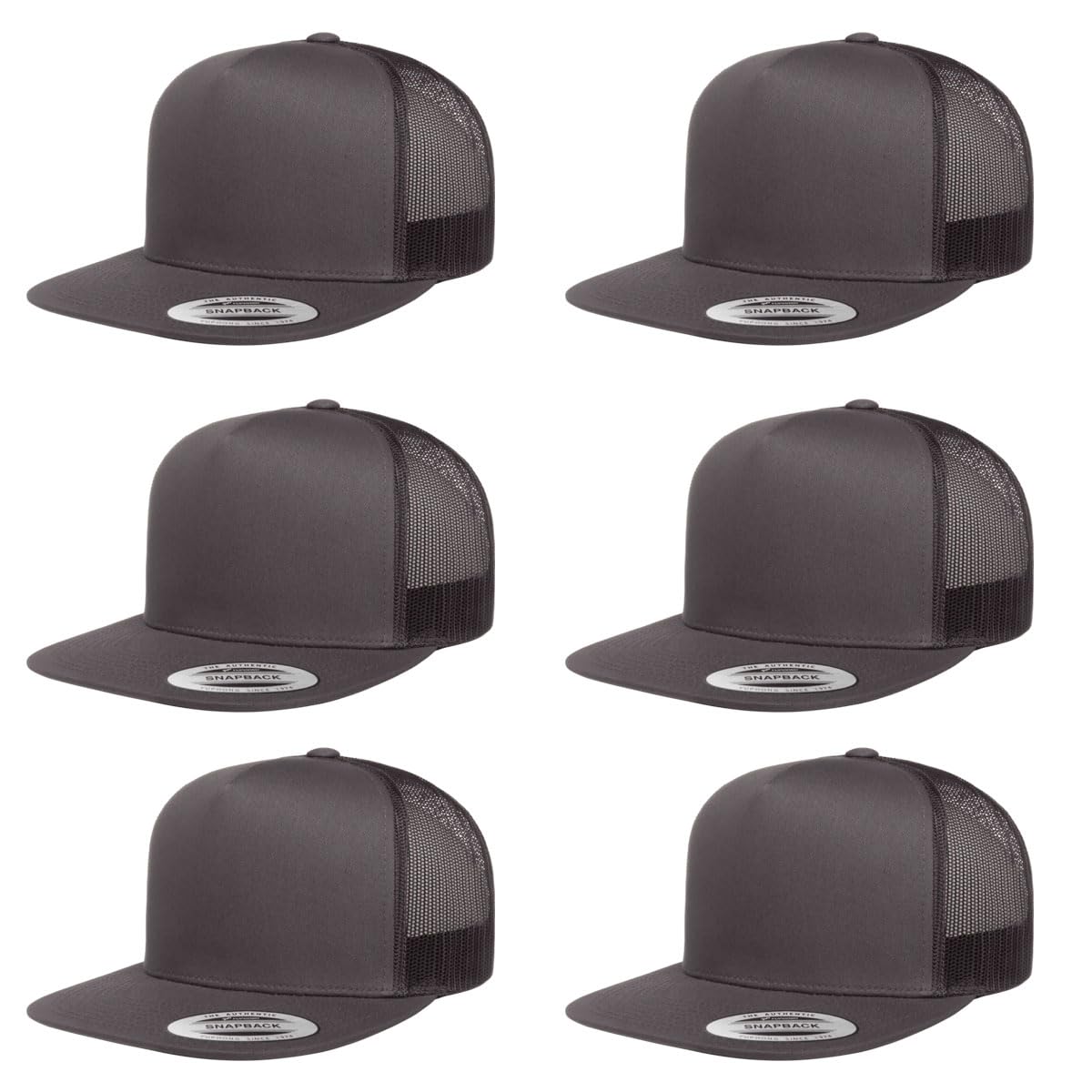 Yupoong Classic 6006 Snapback Trucker Cap