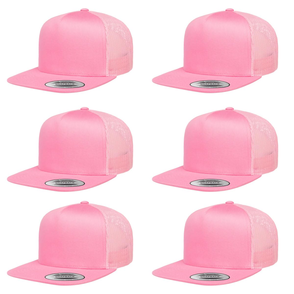 Yupoong Classic 6006 Snapback Trucker Cap