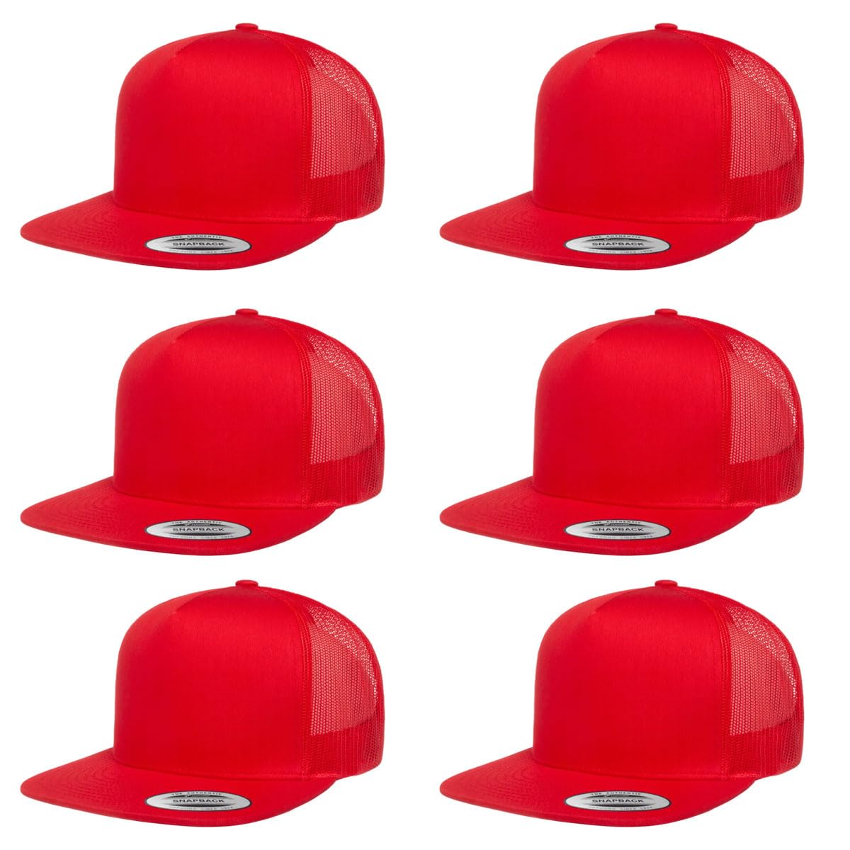Yupoong Classic 6006 Snapback Trucker Cap