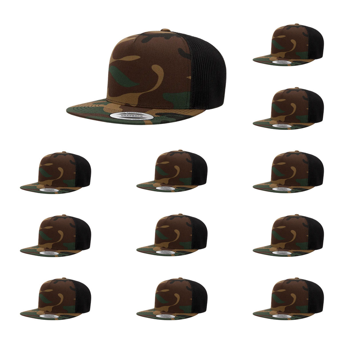 Yupoong Classic 6006 Snapback Trucker Cap