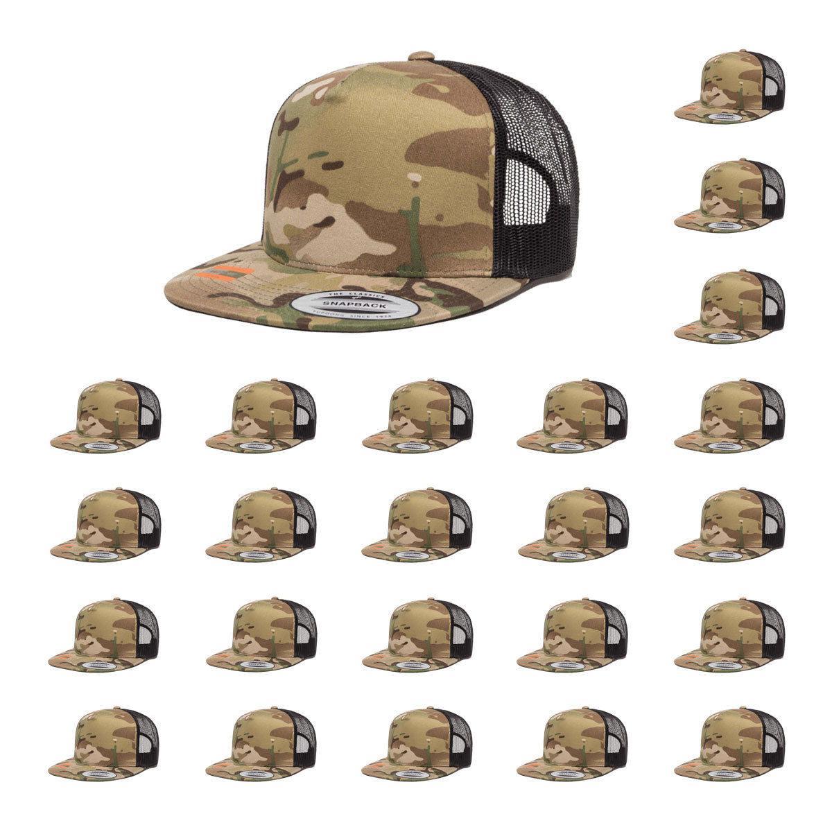 Yupoong Classic 6006 Snapback Trucker Cap