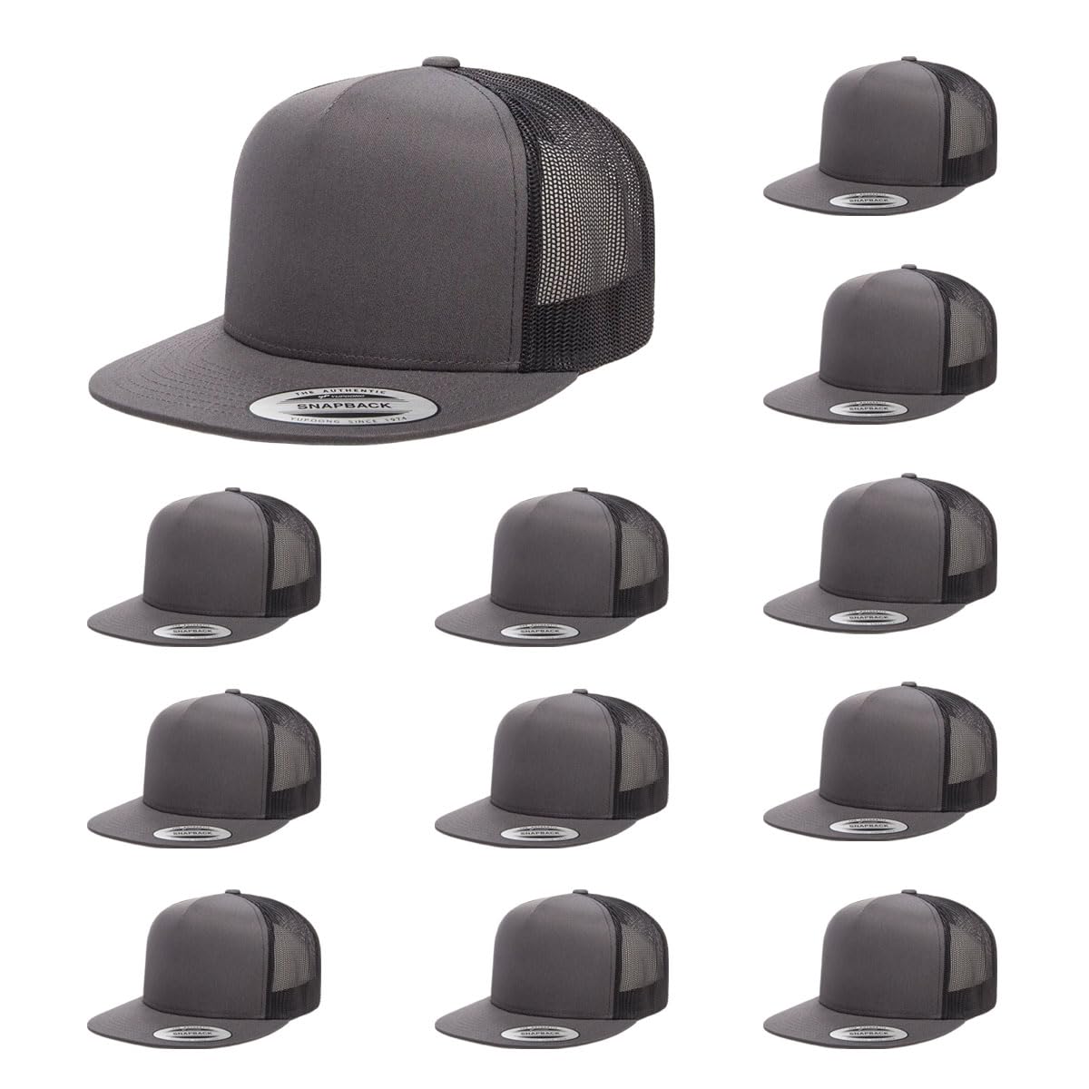 Yupoong Classic 6006 Snapback Trucker Cap