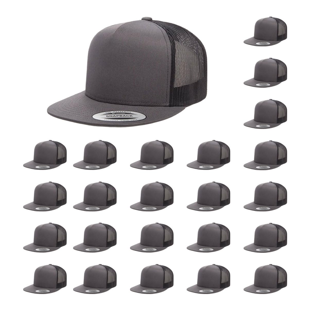 Yupoong Classic 6006 Snapback Trucker Cap