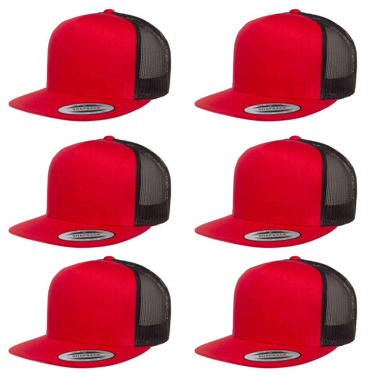 Yupoong Classic 6006 Snapback Trucker Cap