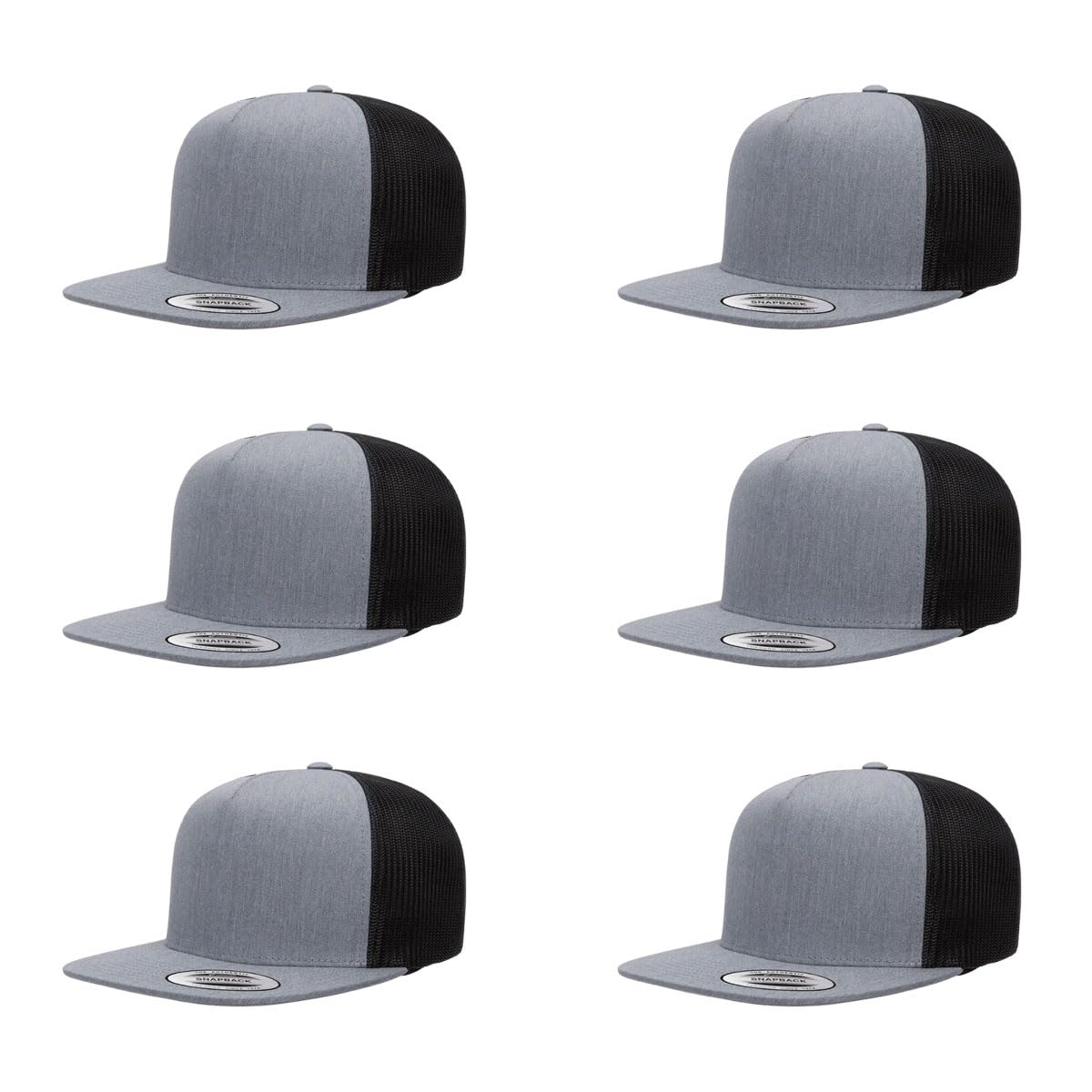 Yupoong Classic 6006 Snapback Trucker Cap