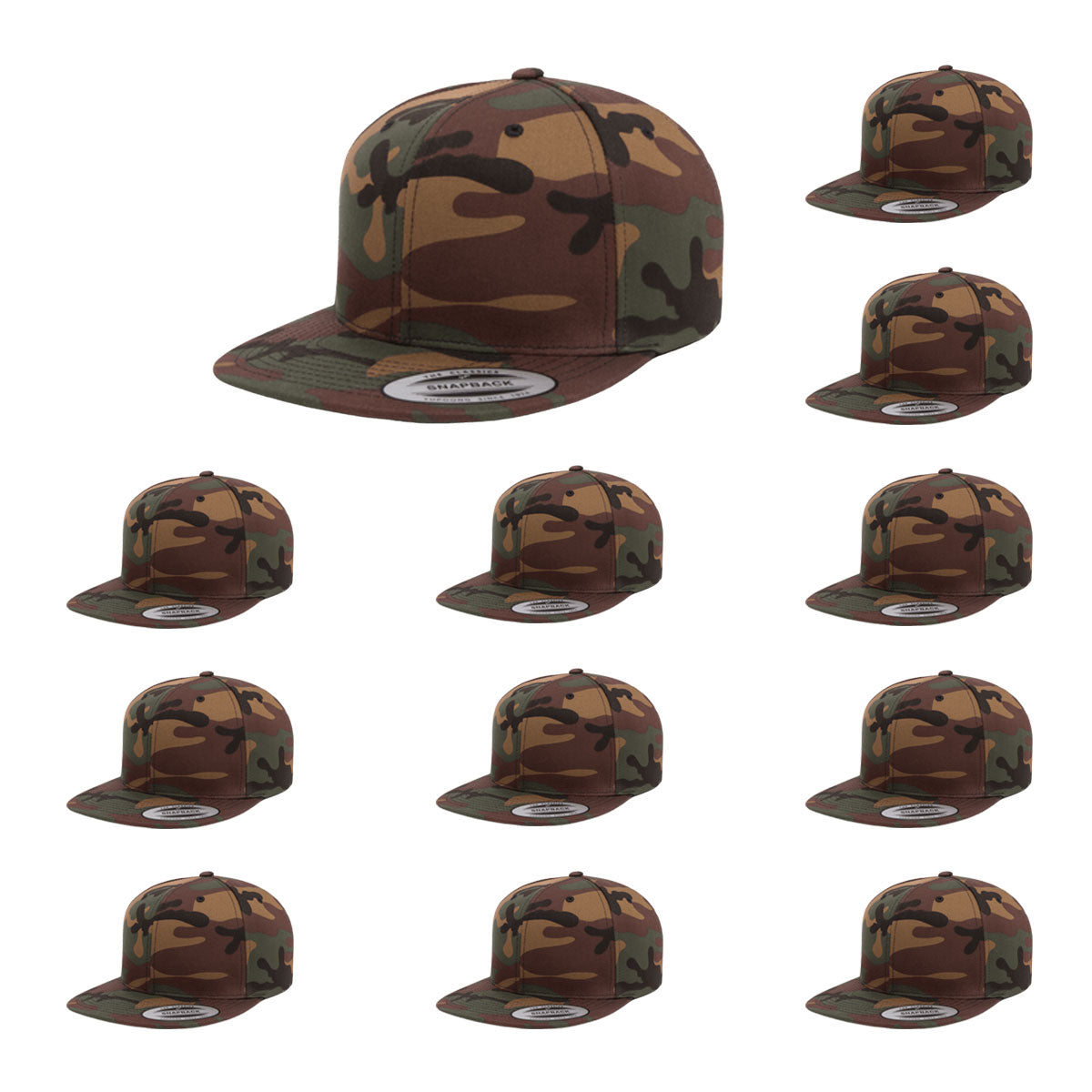 Yupoong Hat Snapback Pro-Style Wool Blend Cap 6089