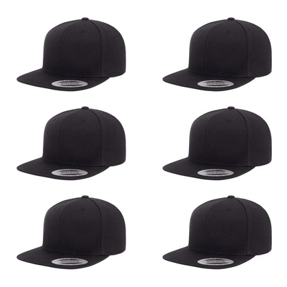 Yupoong Hat Snapback Pro-Style Wool Blend Cap 6089