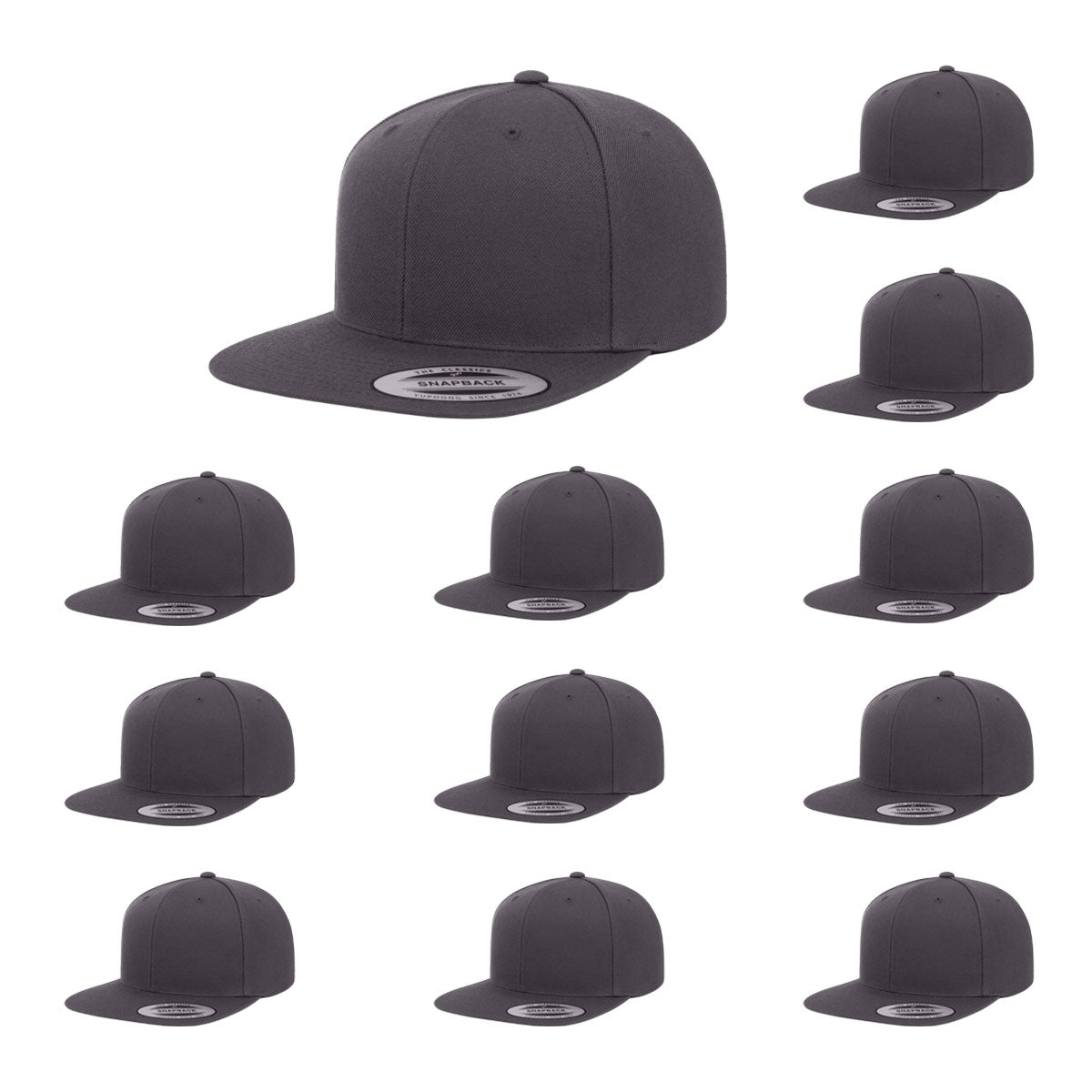 Yupoong Hat Snapback Pro-Style Wool Blend Cap 6089